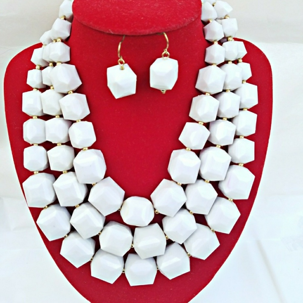 African costume bridal necklace sets